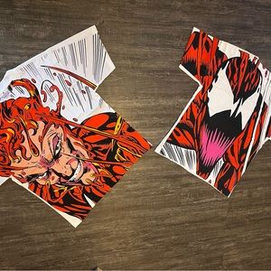 Carnage t shirts silkscreen single stitched
